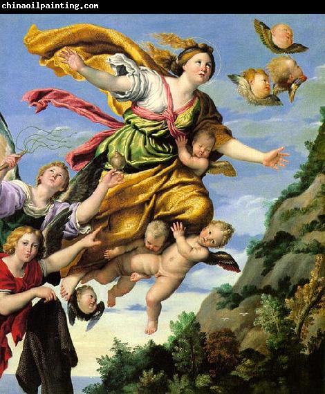 Domenichino Assumption of Mary Magdalene into Heaven