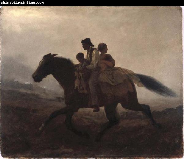 Eastman Johnson A Ride for Liberty -- The Fugitive Slaves