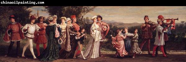 Elihu Vedder Wedding Procession