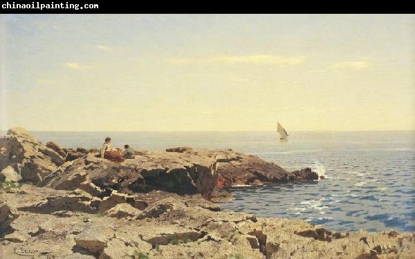 Eugen Ducker On the Seashore