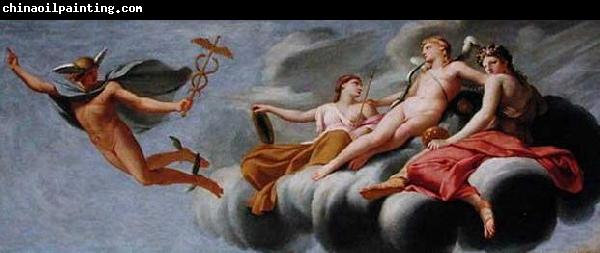 Eustache Le Sueur Cupid Ordering Mercury to Announce his Power to the Universe