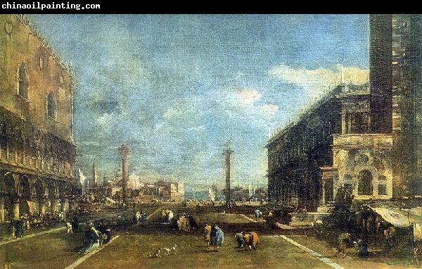 Francesco Guardi The Little Square of St. Marc