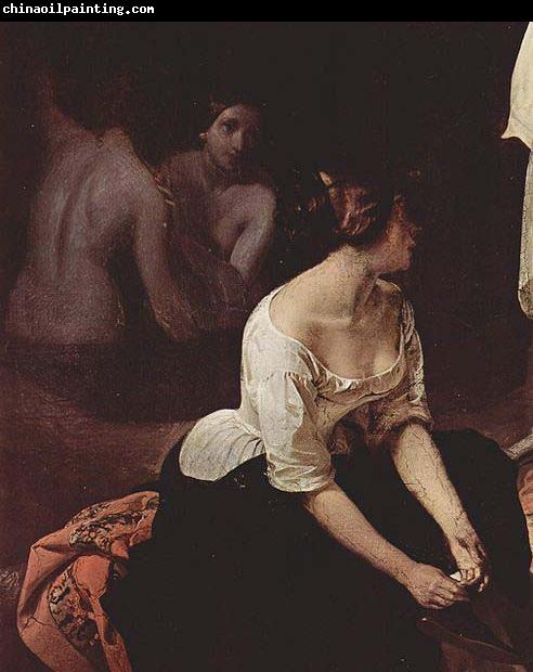 Francesco Hayez Bad der Nymphen, Detail