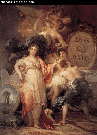 Francisco de Goya Allegory of the City of Madrid