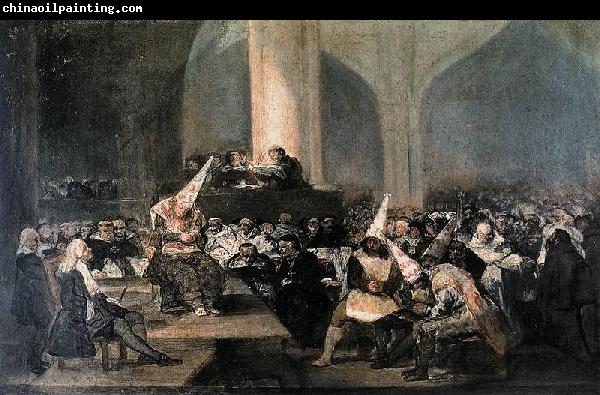 Francisco de Goya The Inquisition Tribunal