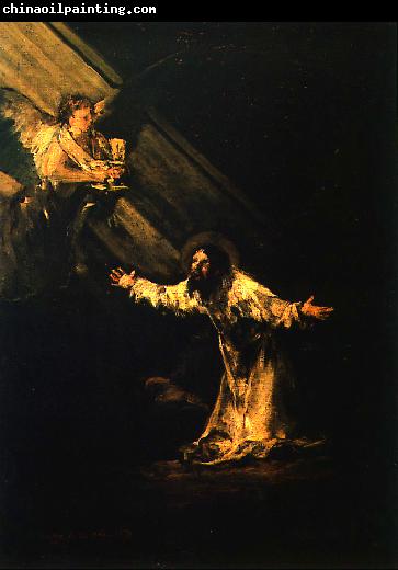 Francisco de Goya Jesus en el huerto de los olivos o Cristo en el huerto de los olivos.