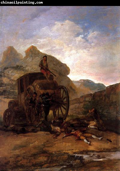 Francisco de Goya Asalto de ladrones