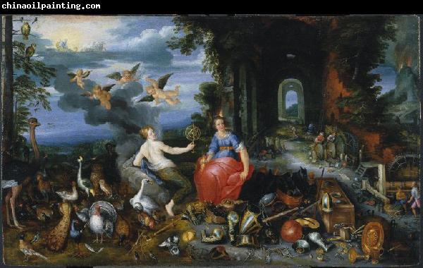 Frans Francken II Allegory of Air and Fire