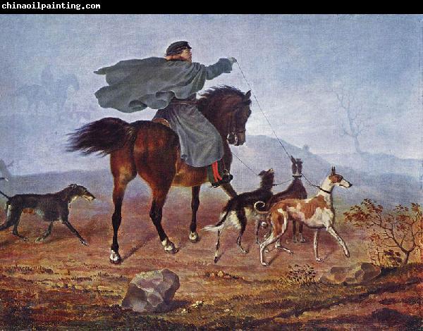 Franz Kruger Riding to the Hunt