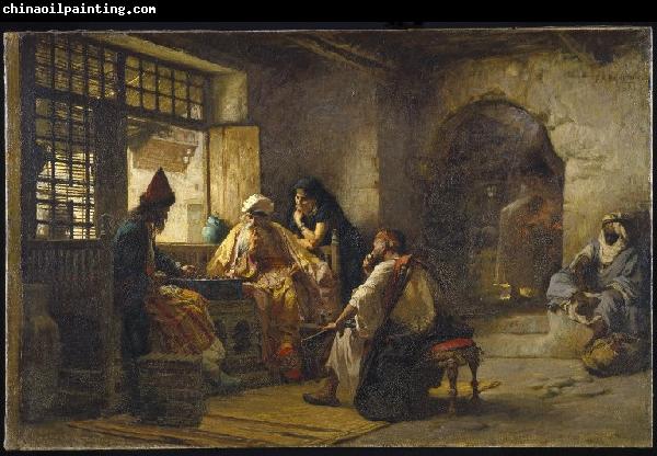 Frederick Arthur Bridgman An Interesting Game