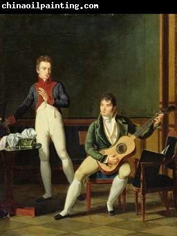 French school Musician and his family