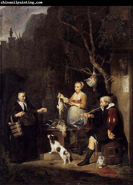 Gabriel Metsu The Poultry Woman