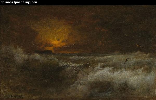 George Inness Sunset over the Sea