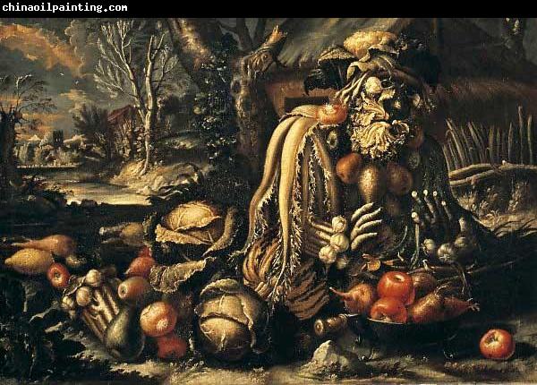 Giuseppe Arcimboldo aus einer Serie der Vier Jahreszeiten