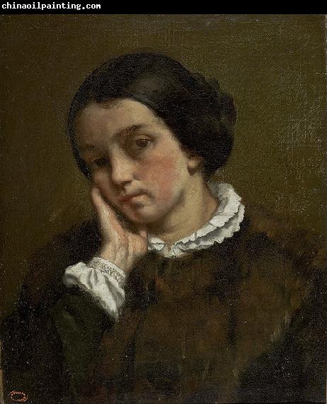 Gustave Courbet Zelie Courbet