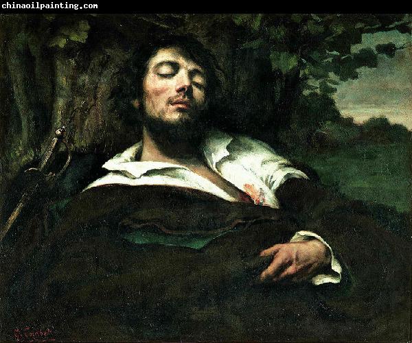 Gustave Courbet The Wounded Man