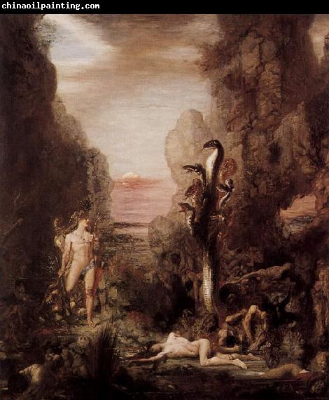 Gustave Moreau Herkules und die Lernaische Hydra