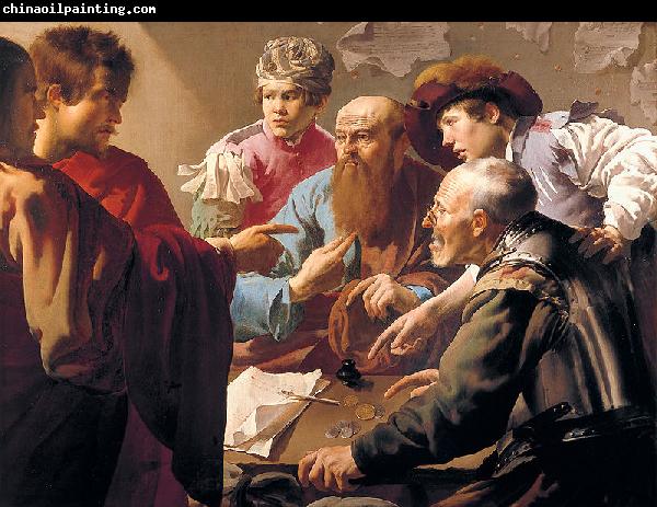 Hendrick ter Brugghen The Calling of St. Matthew