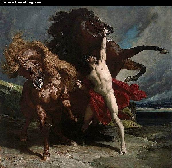 Henri Regnault Automedon with the Horses of Achilles