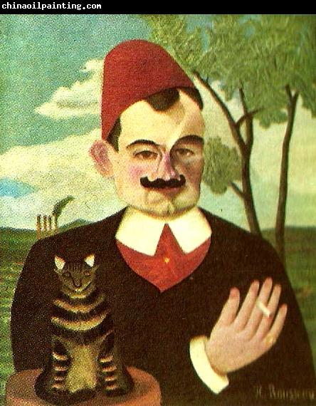 Henri Rousseau portratt av pierre loti