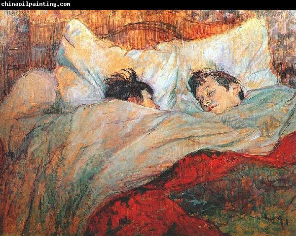 Henri de toulouse-lautrec Bed