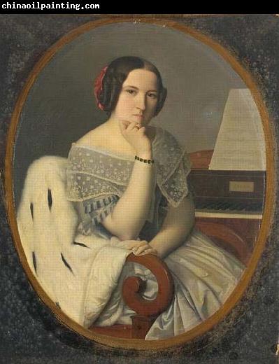 Henri-Pierre Picou Portrait of Cephise Picou, sister of the artist