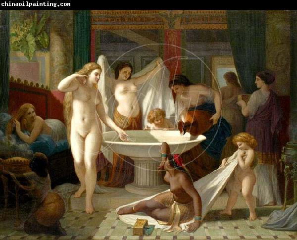 Henri-Pierre Picou Young women bathing.