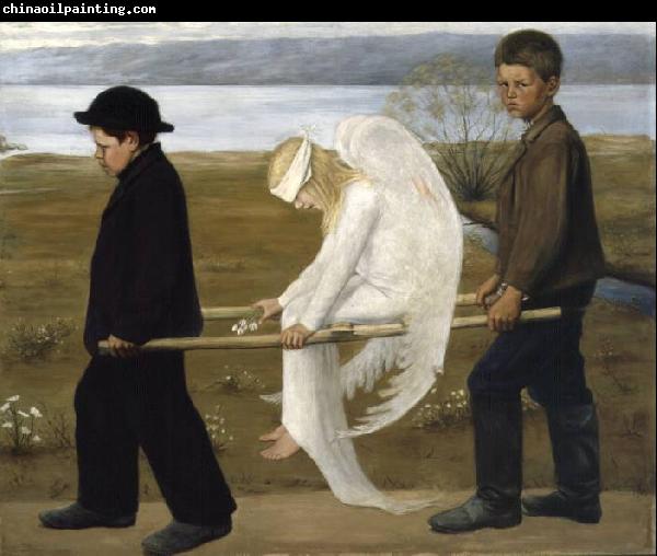 Hugo Simberg The Wounded Angel - Hugo Simberg