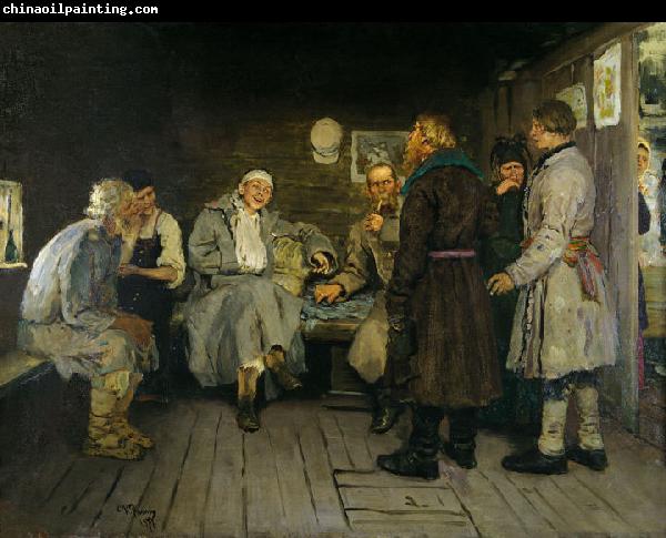 Ilya Yefimovich Repin Soldier's Tale