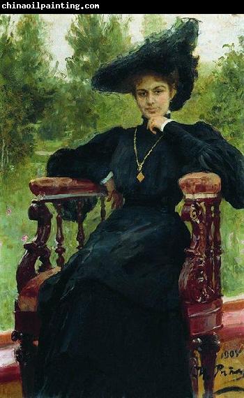 Ilya Yefimovich Repin Andreyeva by Repin