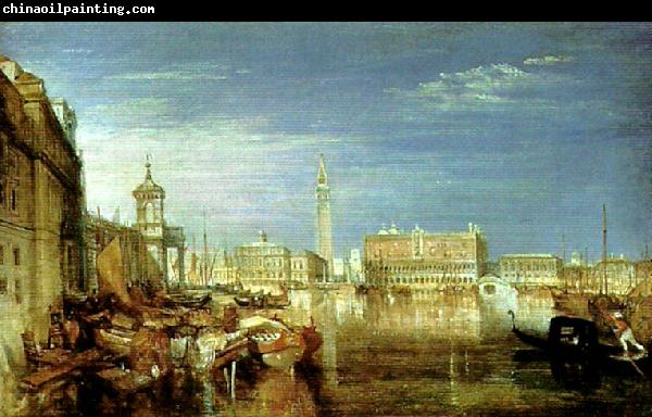 J.M.W.Turner bridge of sighs, ducal palace and custom house