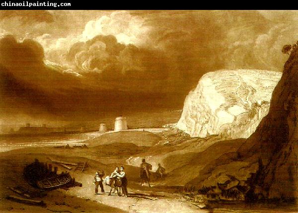 J.M.W.Turner martello towers near bexhill sussex