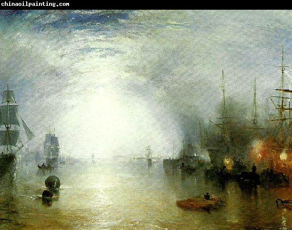 J.M.W.Turner keelmen heaving in coals by night