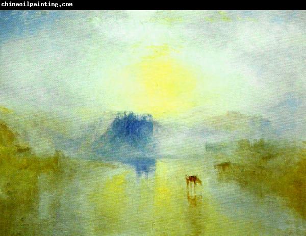 J.M.W.Turner norham castle, sunrise