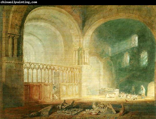 J.M.W.Turner trancept of ewenny priory