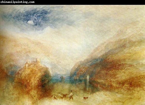 J.M.W.Turner the visit to the tomb