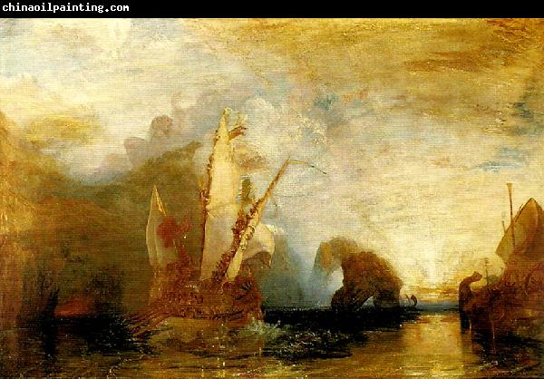 J.M.W.Turner ulysses deriding polyphemus-homer's odyssey