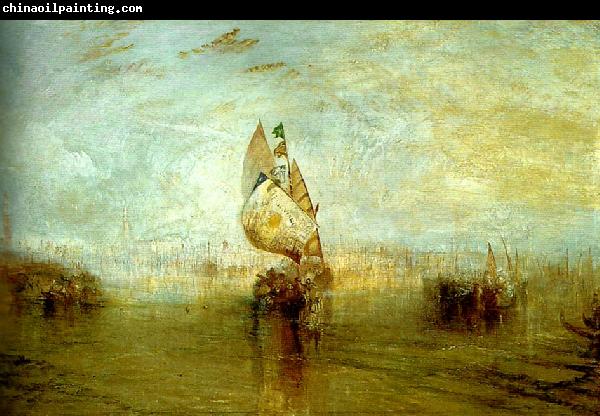 J.M.W.Turner the sun of venice going to sea