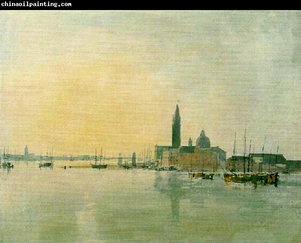 J.M.W.Turner venice san giorgio maggiore from the dogana