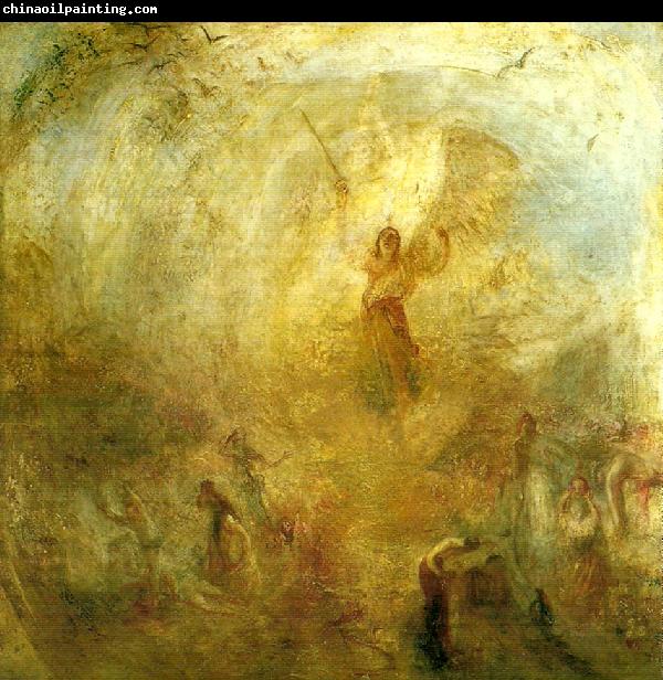 J.M.W.Turner the angel standing in the sun