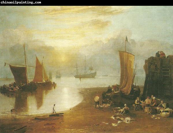 J.M.W.Turner sun rising through vapour