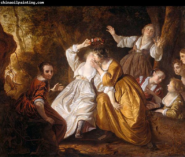 Jacob van Loo Amarillis crowning Mirtillo