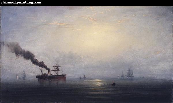 James Hamilton Foggy Morning on the Thames