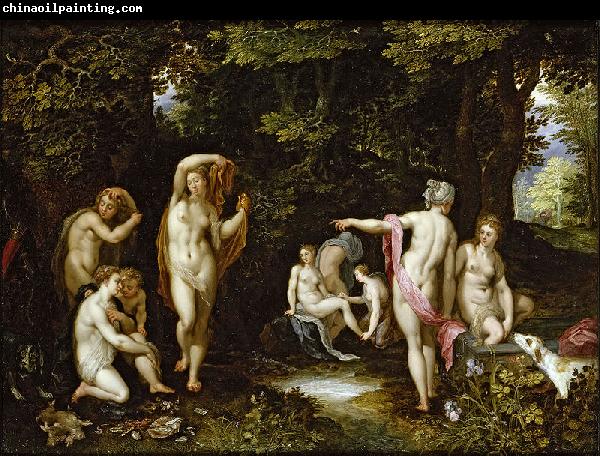 Jan Brueghel The Elder Diana und Aktaion