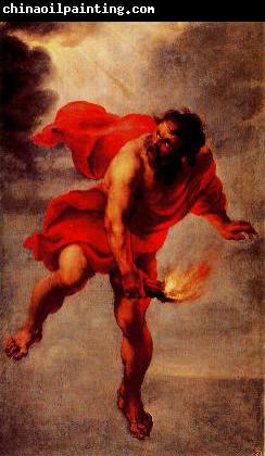 Jan Cossiers Prometheus Carrying Fire