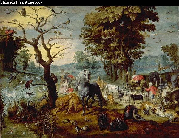 Jan Van Kessel L entree de l arche