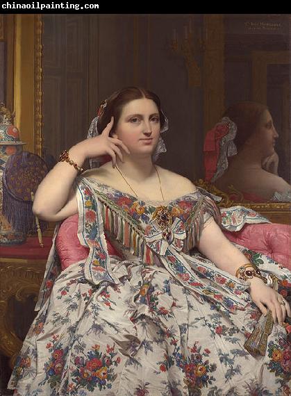 Jean Auguste Dominique Ingres Madame Paul-Sigisbert Moitessier