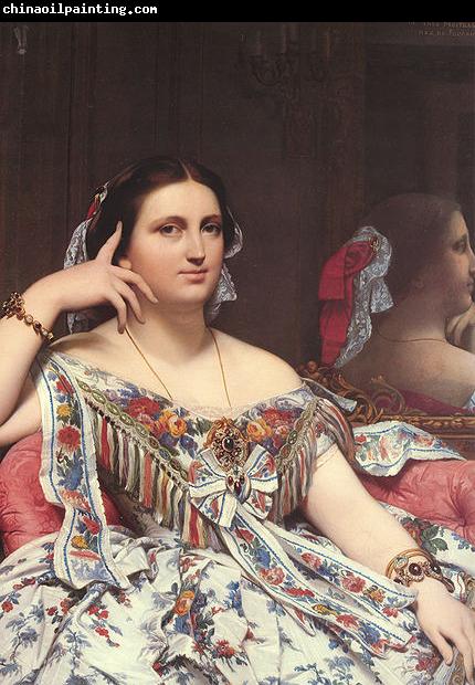 Jean Auguste Dominique Ingres Portrait of Madame Paul Sigisbert Moitessier