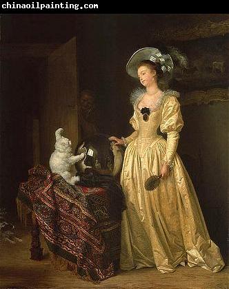 Jean Honore Fragonard Le chat angora