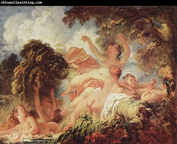 Jean Honore Fragonard Die Badenden